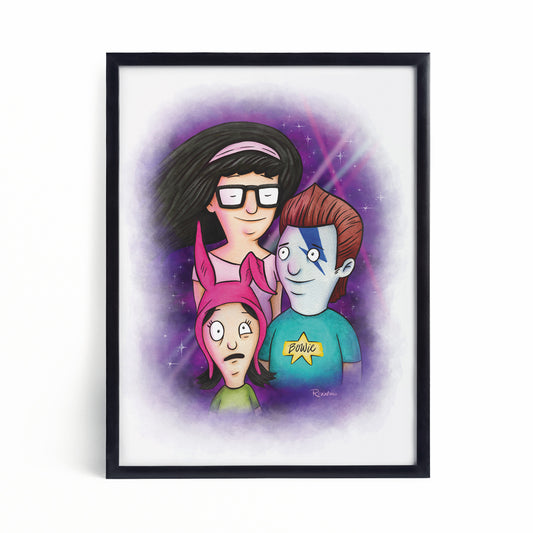 Tina, Louise, and Gene Belcher Print