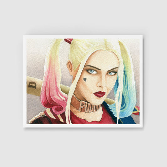 Harley Quinn Fan Art Print