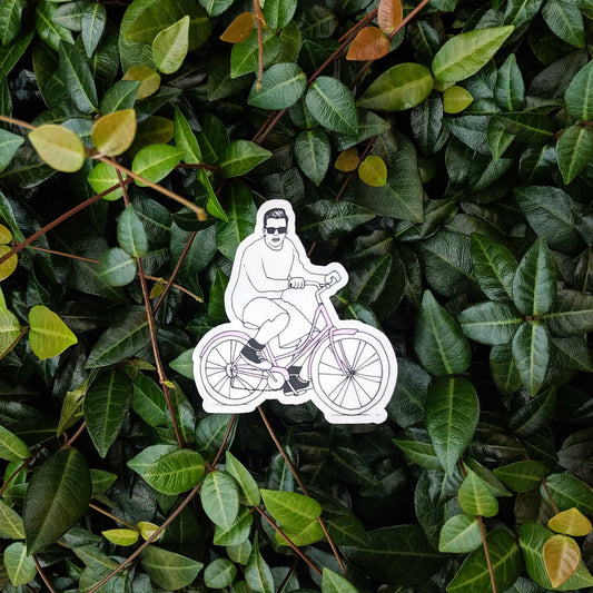 David Rose Bike Sticker