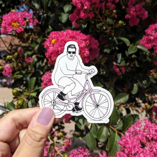 David Rose Bike Sticker