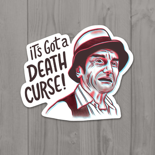 Death Curse Vinyl Sticker
