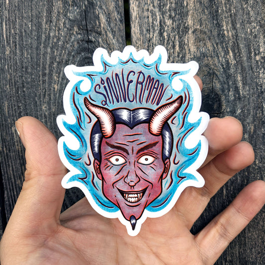 Sinnerman Devil Sticker